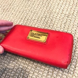 Marc Jacobs large leather wallet